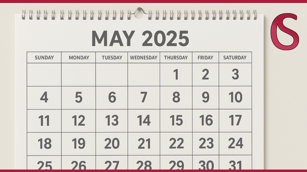 Scadenze Fiscali Maggio 2025