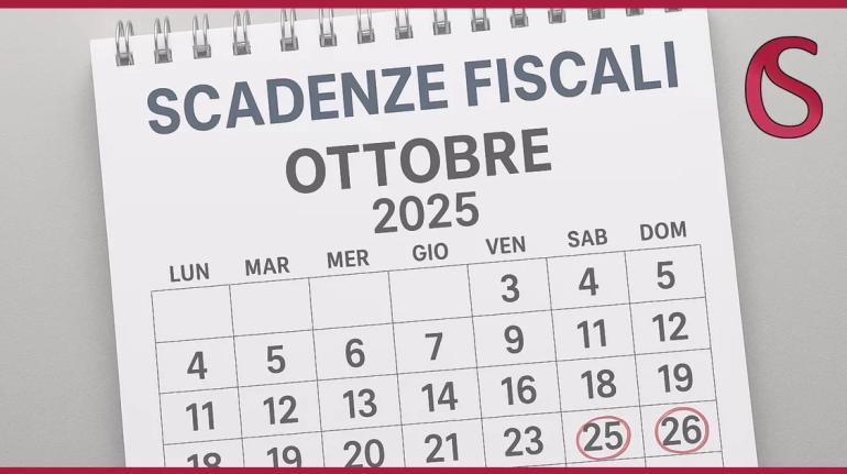 Scadenze Fiscali Ottobre 2025